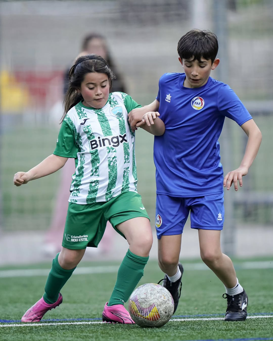 Entrenament de futbol base